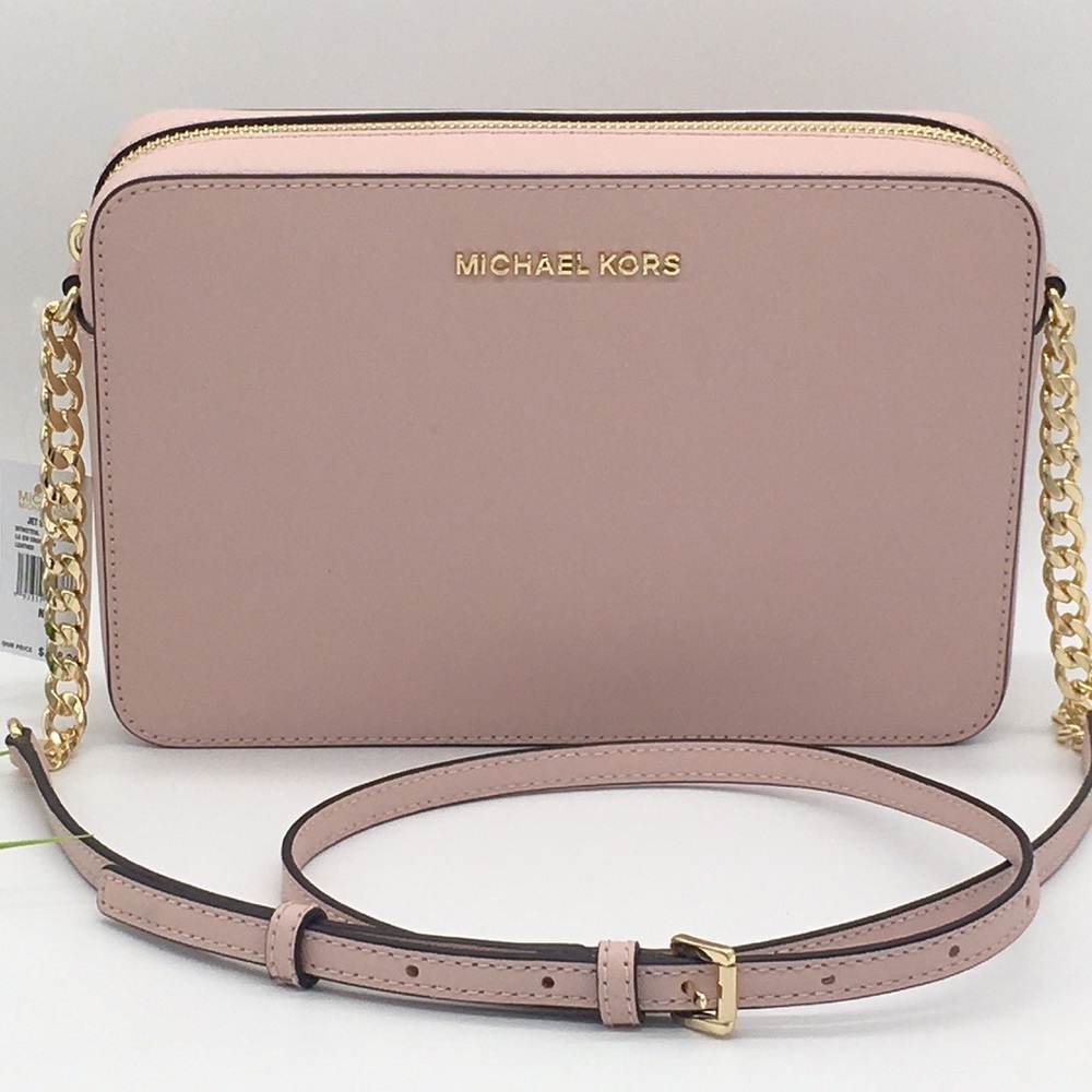 Michael Kors Jet Set Item LG EW CROSSBODY BLOSSOM - Picture 4 of 16